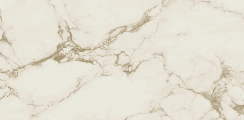 Calacatta Gold slab with dramatic gold veining — the material this platform is built for